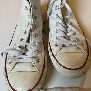 Leather converse all star 11